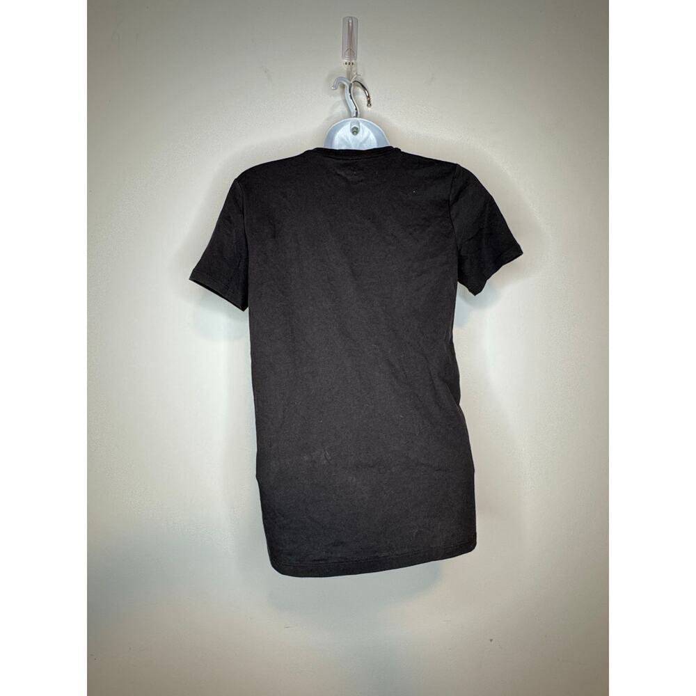 Everlane Womens‎ Organic Cotton V-Neck Basic Black Tee SIZE S - Picture 6 of 6